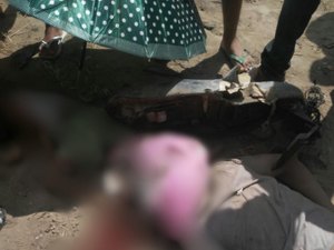 Acidente entre caminhão e moto deixa pai e filho mortos em Rio Largo