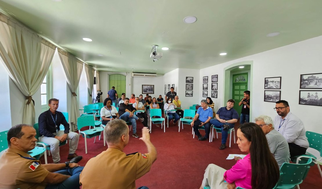 Órgãos se reúnem para traçar estratégias de segurança para o Centro