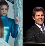 Tom Cruise está 'extremamante interessado' em namorar Shakira, diz site