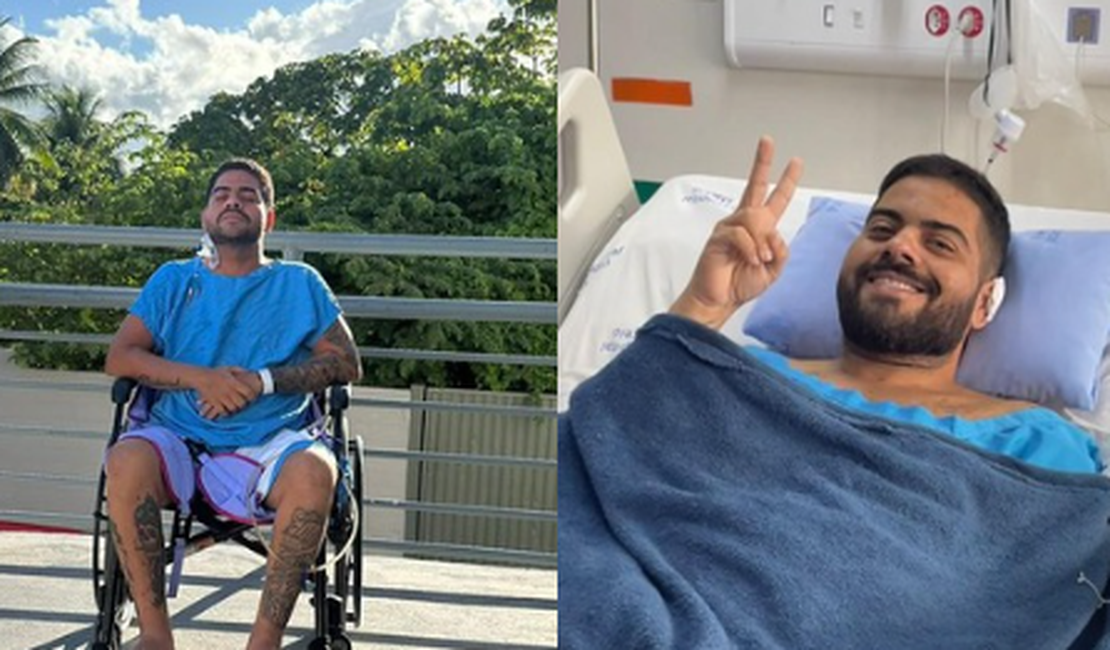 Após acidente que o deixou paraplégico, alagoano passa por tratamento inédito com polilaminina