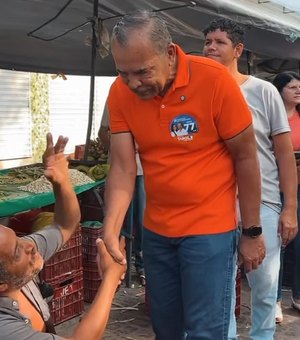 Campanha fria nas ruas não consegue mudar cenário de favoritismo de Luciano Barbosa