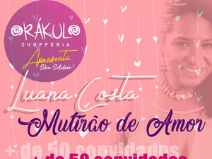 Artistas alagoanos fazem show beneficente para ajudar a cantora Luana Costa