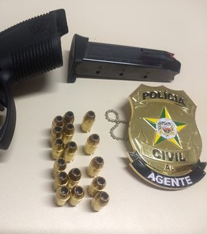 Homem é preso com arma e 18 munições no Cruzeiro do Sul 