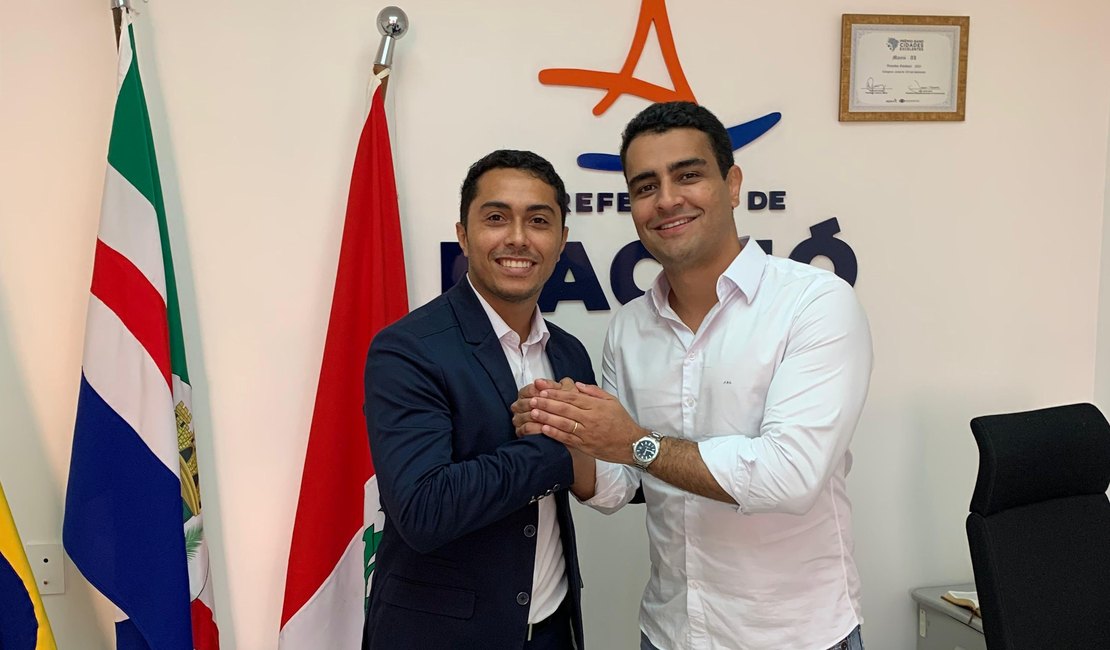 Vereador David Empregos assume vice-liderança de JHC na Câmara de Maceió