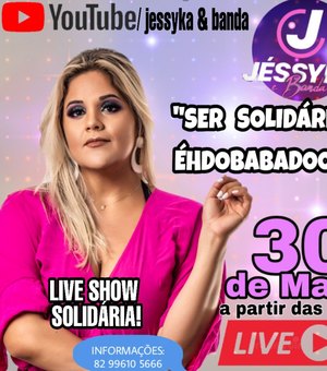 Jéssyka e Banda faz live solidária para ajudar profissionais do ramo de eventos em Arapiraca