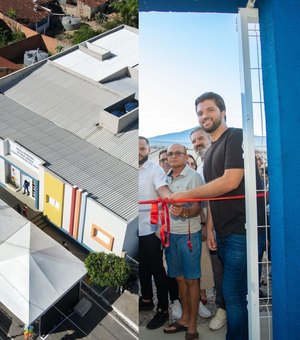 Prefeito Lucas Santos inaugura escola, UBS e ‘Beco da Alegria’ em Traipu