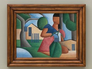 'A Caipirinha', de Tarsila do Amaral, é leiloada por R$ 57,5 milhões, maior valor já pago por uma obra brasileira em venda pública