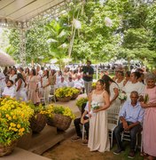 Mais de 70 casais oficializam matrimônio no Arraial da Justiça e Cidadania em Porto Calvo