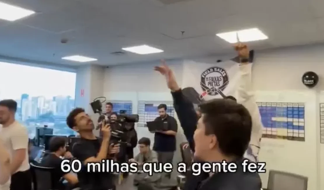 [Vídeo] 'Bati R$ 7 milhões, p*': empresa 'Faria Limer' viraliza por festa de metas