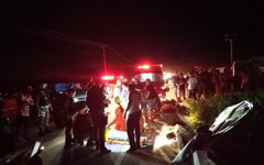 Grave acidente de carro é registrado na Barra de São Miguel