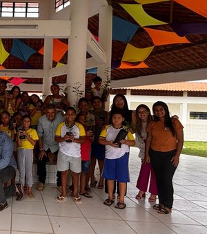 Escola recebe ação de conscientização ambiental em Passo de Camaragibe
