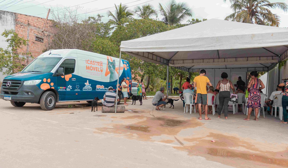 Castramóvel faz atendimento em Riacho Doce e Pescaria