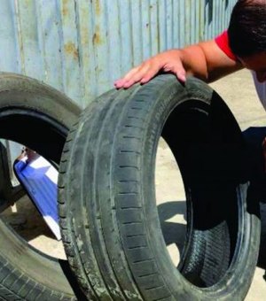 Prefeitura de Maceió realiza coleta de pneus na cidade nesta segunda-feira (18)
