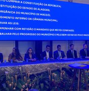 JHC, Rodrigo Cunha e vereadores eleitos tomam posse nesta quarta-feira (1)