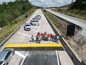 Ministério dos Transportes libera ao tráfego trecho da BR-101/AL que estava interditado desde 2022