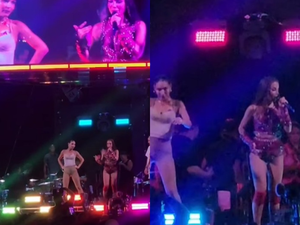 Anitta se impressiona com performance de dançarina alagoana em show no Recife; vídeo viralizou