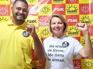 Psol anuncia vice de Valéria Correia na disputa pela prefeitura de Maceió