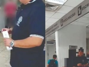 Falso corretor é autuado em flagrante em cartório do Centro de Maceió