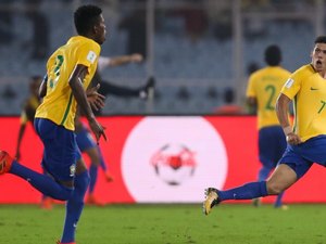 De virada, Brasil vence a Alemanha está na semifinal da Copa do Mundo Sub-17 