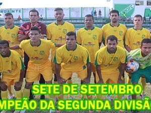 Sete de Setembro vence por 3 a 0 e conquista o título