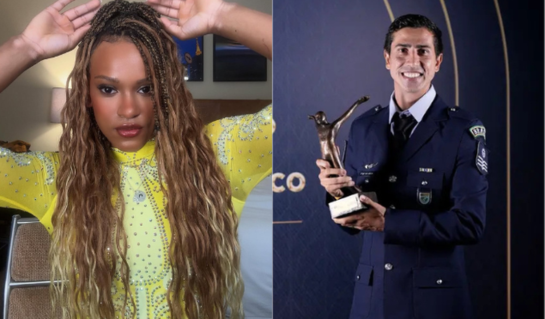Rebeca Andrade e Caio Bonfim vencem Troféu Rei Pelé