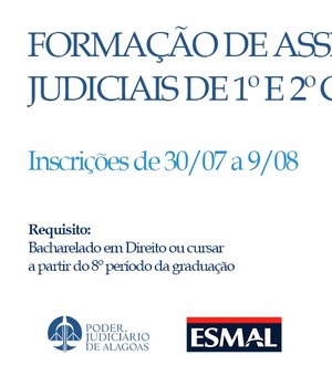Esmal abre nova turma para formação de assessores judiciais