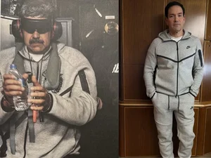 Rubio nega inspiração em Maduro para foto com abrigo da Nike: “Copiou”