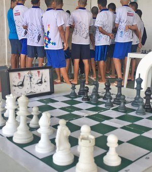 Socioeducando alagoano conquista ouro no xadrez e se classifica para participar da Copa Brasil de Xadrez