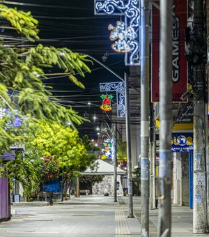 Centro de Maceió ganha iluminação em LED