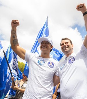 Ato inicial de campanha em Maceió: Daniel Barbosa chegou com peso na capital
