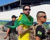 Rico Melquiades vota com bandeira do Brasil: “Não quero ter que ir morar em Paraguay”