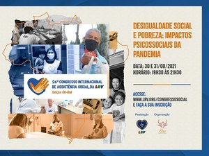 Congresso de Assistência Social debate impactos psicossociais da pandemia