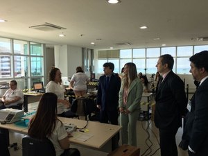 Representantes do MPE, da Justiça Eleitoral e da OAB acompanham lisura da eleição
