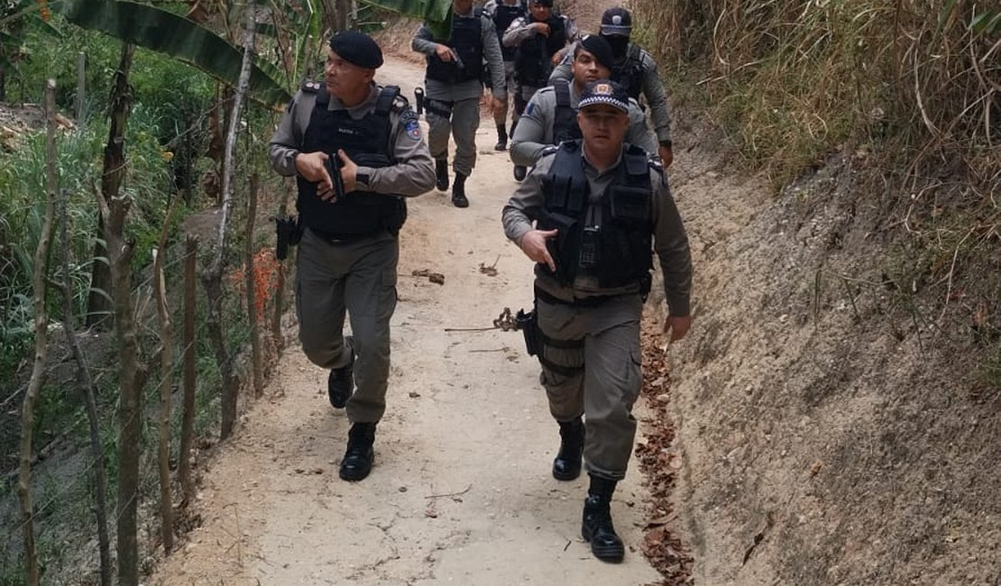 8° BPM faz incursão em áreas críticas de Rio Largo; saldo foi bastante positivo