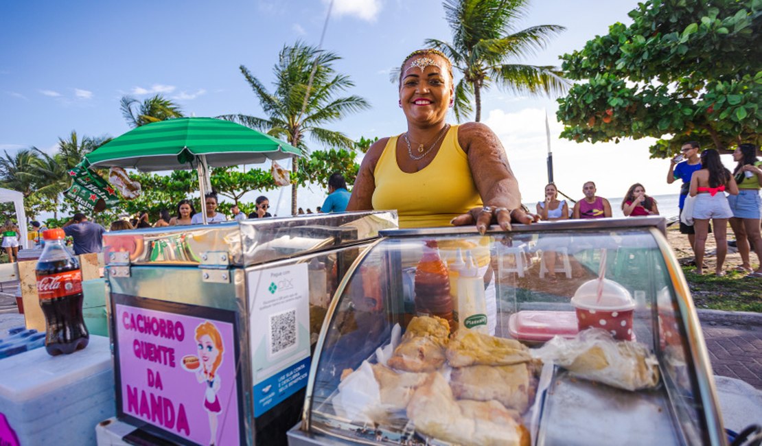 Mais de 350 ambulantes irão comercializar nas prévias do Carnaval de Maceió