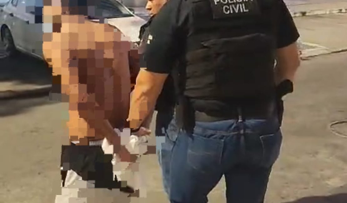 Homem é preso acusado de matar jovem a facadas em Maceió