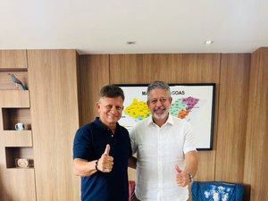 Arthur Lira recebe apoio do ex-prefeito de Maragogi, Marcos Madeira