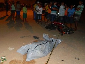 Motociclista embriagado morre em acidente