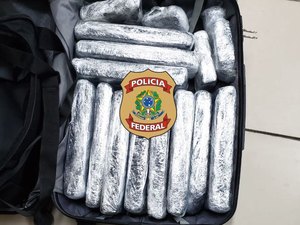 Polícia Federal apreende 47kg de maconha em malas no aeroporto de Natal