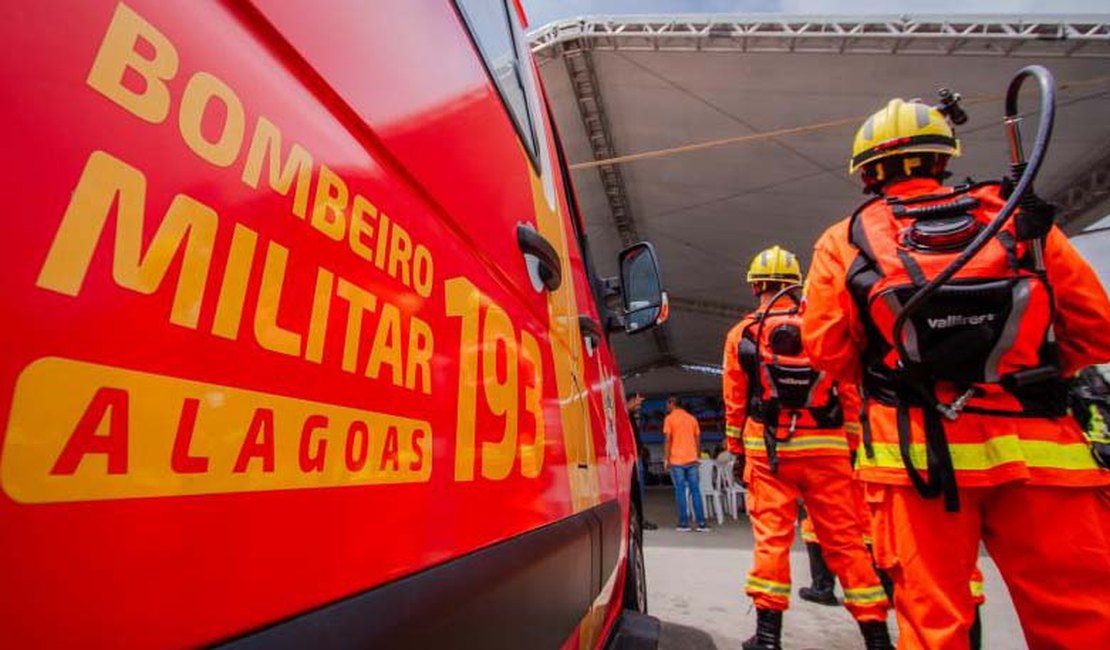 Mulher sofre queimaduras em incêndio no Quilombo Muquem, União dos Palmares