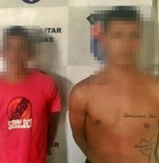 Acusados de tráfico são detidos em São Miguel dos Campos