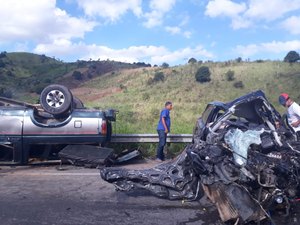 Sobe para quatro número de vítimas fatais de acidente em Joaquim Gomes