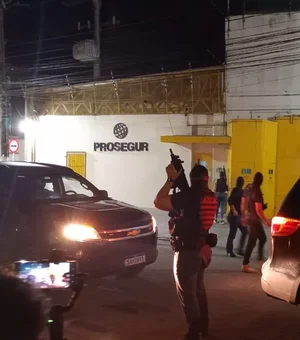 PM realiza simulado de assalto a empresa de transporte de valores em Arapiraca