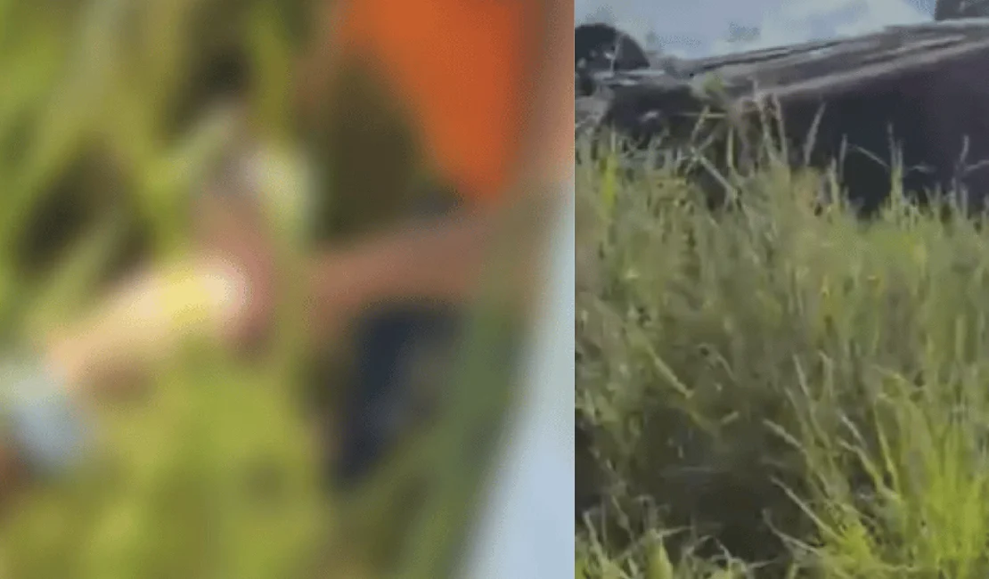Homem morre após carro bater em outro veículo e capotar na BR-316, em Maribondo