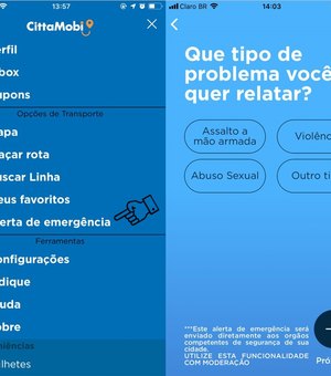 Usuários podem denunciar violência nos ônibus pelo CittaMobi