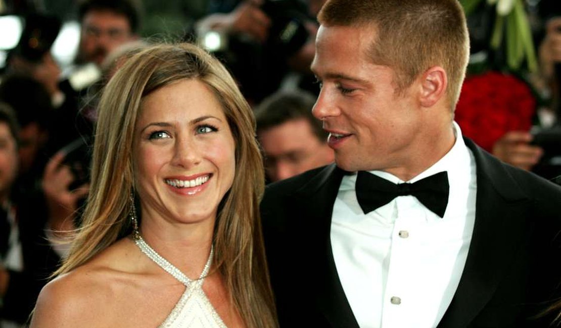 Pitt e Aniston contracenam em vídeo com leitura de filme