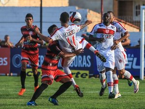 Com time alternativo, CRB empata com Santa Rita; Jorginho foi expulso