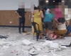 Teto desaba durante casamento no Clube dos Sargentos, em Maceió; convidados ficam feridos