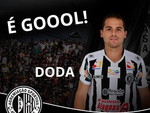 Doda marca seu primeiro gol, ASA vence Coruripe e fica com a liderança do grupo B