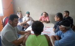 PM conversou com os trabalhadores rurais em Novo Lino
